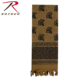 Rothco Spartan Shemagh Tactical Desert Scarf, Coyote Brown, 88535-CoyoteBrown
