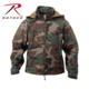 Rothco Special Ops Soft Shell Jacket - Men's, S, Camo, 12055-MidnightWoodlandCamo-S
