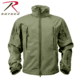 Rothco Special Ops Soft Shell Jacket - Men's, S, Camo, 12055-MidnightWoodlandCamo-S