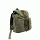 Rothco Stone Washed Canvas Backpack w/ Leather Accents, 9168