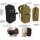 Rothco Tactical Single Sling Pack w/ Laser Cut MOLLE, Coyote Brown, 2235-CoyoteBrown