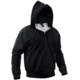 Rothco Thermal Lined Hooded Sweatshirt - Mens, Extra Large, Black, 6260-018