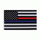 Rothco Thin Blue and Thin Red Line Flag, 14456
