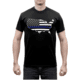 Rothco Thin Blue Line America Map T-Shirt, Small, 1851-S
