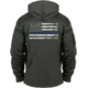 Rothco Thin Blue Line Concealed Carry Hoodie, Grey, XL, 52075-Grey-XL