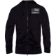 Rothco Thin Blue Line Concealed Carry Zippered Hoodie - Mens, Black, Small, 56071-S