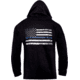 Rothco Thin Blue Line Concealed Carry Zippered Hoodie - Mens, Black, Small, 56071-S