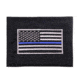 Rothco Thin Blue Line Flag Nylon Commando Wallet, 10649