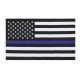 Rothco Thin Blue Line U.S. Flag, 1516-2x3