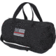 Rothco Thin Red Line Canvas Shoulder Duffle Bag, Black, 19 x 9, 2260