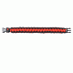 Rothco Thin Red Line Paracord Bracelet, 7, 923-7Inches
