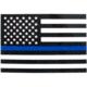 Rothco Transparent Thin Blue Line Flag Decal, Small, 12930-S