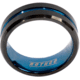 Rothco Tungsten Carbide Thin Blue Line Ring, Black, 7, 19991-Black-7