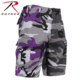 Rothco Two-Tone Camo BDU Short, Ultra Violet Purple / City Camo, Small, 1820-UltraVioletPurpleCityCamo-S