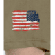 Rothco US Flag Bearded Skull T-Shirt, Coyote Brown, Small, 10822-CoyoteBrown-S