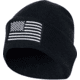 Rothco US Flag Embroidered Fine Knit Watch Cap - Mens, Black/White, One Size, 57877-BlackWhite