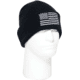 Rothco US Flag Embroidered Fine Knit Watch Cap - Mens, Black/White, One Size, 57877-BlackWhite