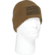 Rothco US Flag Embroidered Fine Knit Watch Cap - Mens, Coyote Brown, One Size, 57866-CoyoteBrown