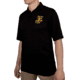 Rothco USMC Eagle, Globe &amp; Anchor Moisture Wicking Polo Shirt - Mens, Black, Small, 76960-S