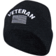 Rothco Veteran With US Flag Fine Knit Watch Cap - Mens, Black, One Size, 57878