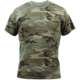 Rothco Vintage Camo T-Shirts, Woodland Camo, Small, 4777-WoodlandCamo-S