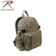 Rothco Vintage Canvas Compact Backpack, Smokey Branch Camo, 9720-SmokeyBranchCamo