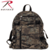 Rothco Vintage Canvas Compact Backpack, Smokey Branch Camo, 9720-SmokeyBranchCamo