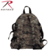 Rothco Vintage Canvas Compact Backpack, Smokey Branch Camo, 9720-SmokeyBranchCamo