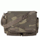 Rothco Vintage Washed Canvas Messenger Bag, Woodland Camo, 9748-WoodlandCamo