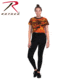 Rothco Womens Camo Crop Top, Savage Orange Camo, Extra Small, 1942-SavageOrangeCamo-XS