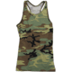 Rothco Womens Camo Workout Performance Tank Top, Extra Small, 44080-XS