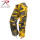 Rothco Womens Paratrooper Colored Camo Fatigues 4377, Stinger Yellow Camo, Extra Small, D3786-StingerYellowCamo-XS