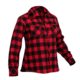 Rothco Womens Plaid Flannel Shirt, Red/Black, Small, 55739-RedBlack-S