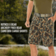 Rothco X Bear Archery Fred Bear Camo BDU Cargo Shorts, XL, 19025-XL