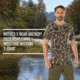 Rothco X Bear Archery Fred Camo Moisture Wicking T-Shirt - Men's, Camo, Large, 613902036055