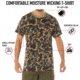Rothco X Bear Archery Fred Camo Moisture Wicking T-Shirt, Camo, Large, 613902036055
