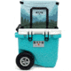 RovR Products RollR 45 Cooler w/ Wagon Bin, Glacier, 45 Quart, 45GROLLRWB