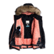 Roxy American Pie Solid Jacket - Girls, 8, True Black Aztec Spirit Emboss, Small, ERGTJ03085-KVA1-8/S