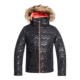 Roxy American Pie Solid Jacket - Girls, 8, True Black Aztec Spirit Emboss, Small, ERGTJ03085-KVA1-8/S