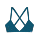Roxy Beach Classics Fixed Triangle Bikini Top - Women's, Mykonos Blue, Medium, ERJX303833-BZF0-M