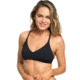 Roxy Beach Classics Fixed Triangle Bikini Top - Womens, True Black, Small, ERJX303833-KVJ0-S