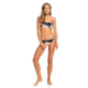 Roxy Beach Classics Full Bikini Bottoms - Womens, Anthracite S New Flowers, Large, ERJX403754-KVJ7-L