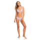 Roxy Chasing Love Full Bikini Bottoms - Womens, Bright White, Small, ERJX403750-WBB0-S