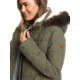 Roxy Ellie Hooded Jacket - Womens, Ivy Green, Small, ERJJK03289-CRB0-S