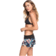 Roxy EndleShort Sleeve Summer Boardshorts - Womens, Anthracite Tropicoco, Small, ERJBS03153-KVJ6-S