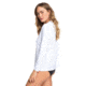 Roxy Enjoy Waves Long Sleeve Lycra Rashguard - Womens, Bright White, Large, ERJWR03255-WBB0-L