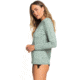 Roxy Enjoy Waves Long Sleeve Lycra Rashguard - Womens, Lily Pad, Large, ERJWR03255-GJN0-L
