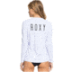Roxy Enjoy Waves Long Sleeve UPF 50 Rashguard - Womens, Bright White, Medium, ERJWR03368-WBB0-M
