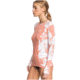 Roxy Fashion Long Sleeve UPF 50 Rashguard - Women's, Terra Cotta Flying Flowers, Small, ERJWR03371-MJN2-S