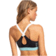 Roxy Fitness Sports Bra Bikini Top - Women's, Anthracite, Large, ERJX304126-KVJ0-L